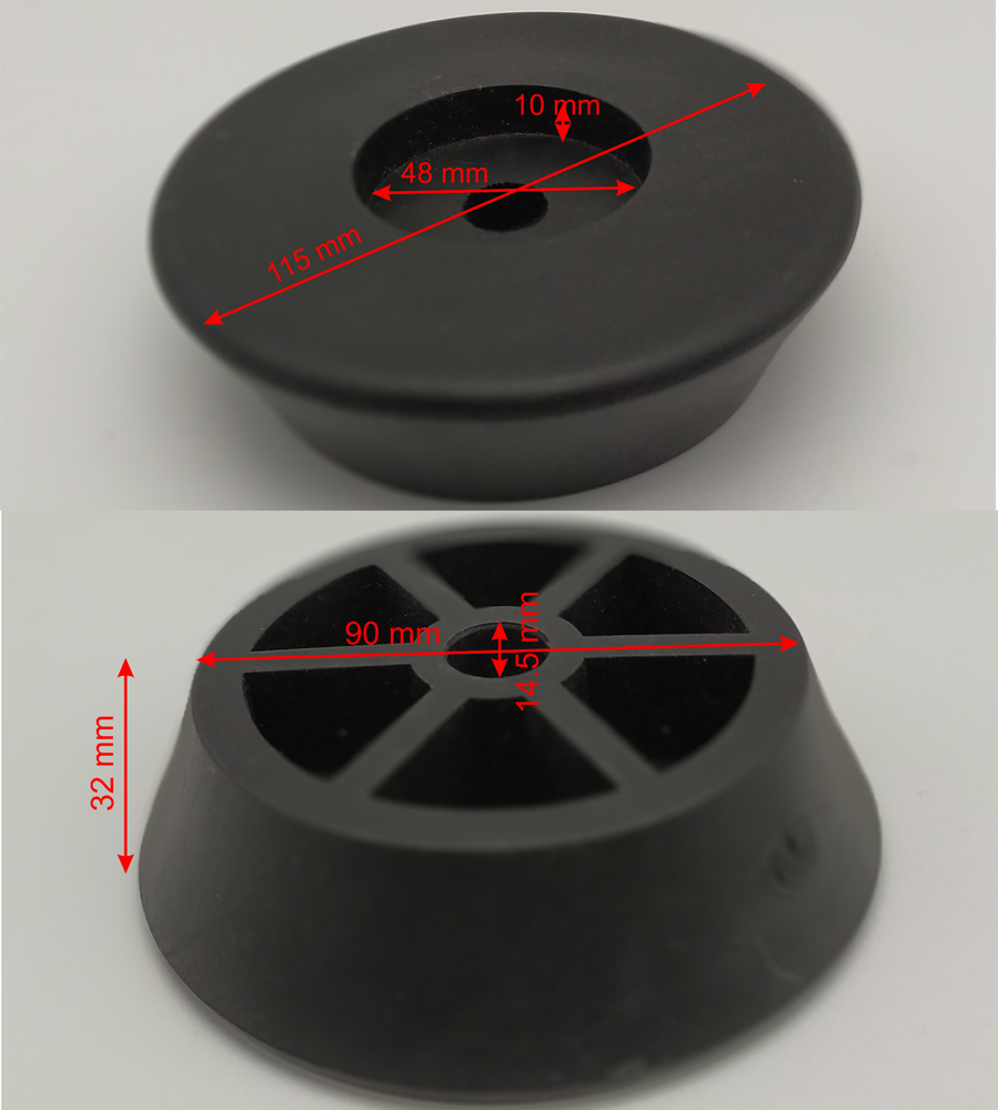 Cône pour bobine de treuil 90mm