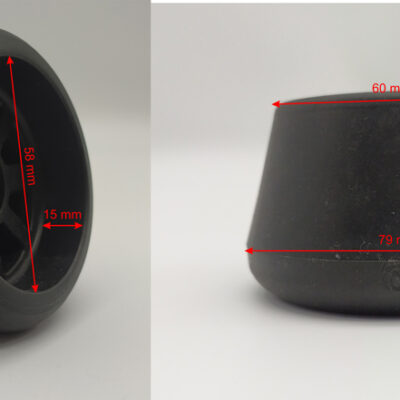 dimensions cône pour bobine 60mm